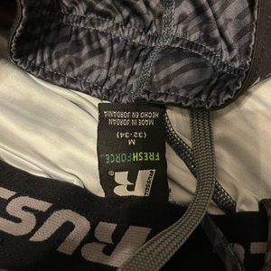 Mens athletic shorts